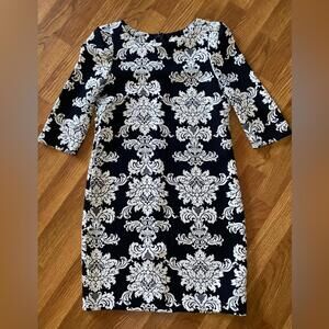 Everly Damask Dress